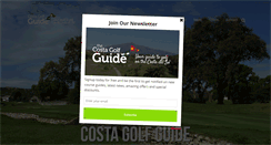 Desktop Screenshot of costagolfguide.com